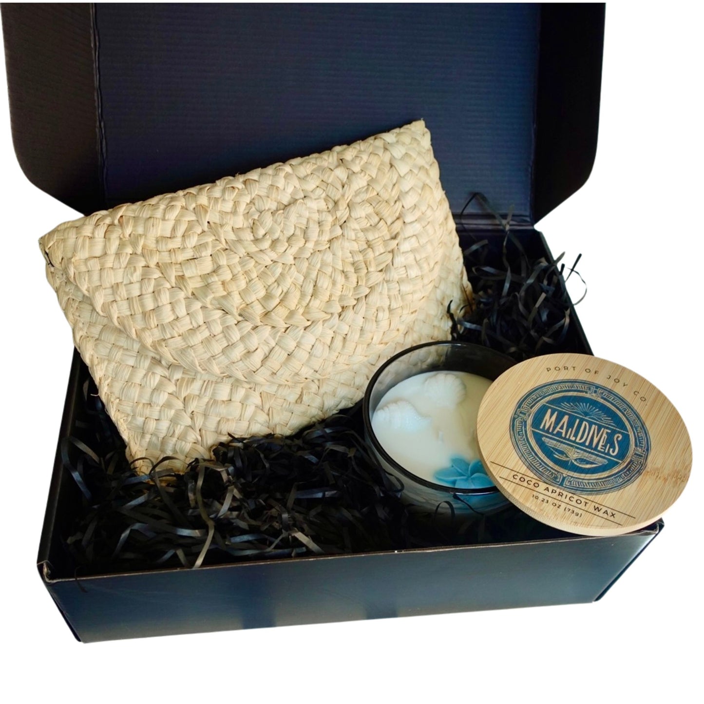Mother’s Day Gift Box – Maldives Candle & Summer Purse