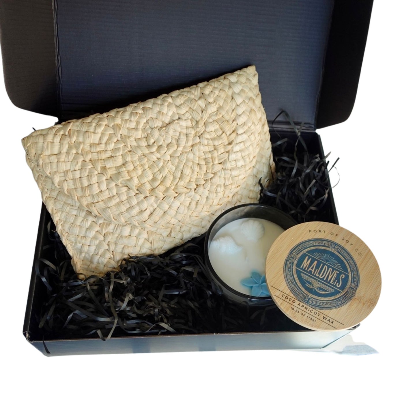 Mother’s Day Gift Box – Maldives Candle & Summer Purse
