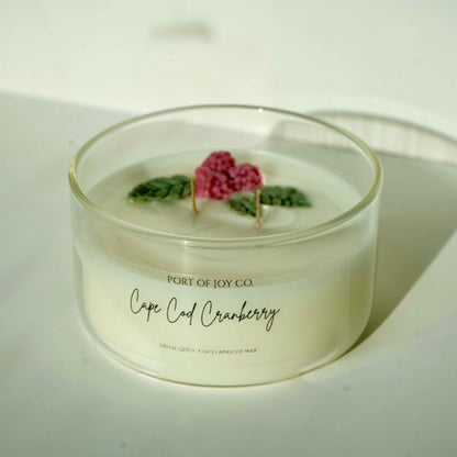 Cape Cod Cranberry 2-Wick Candle - Cranberry & Citrus