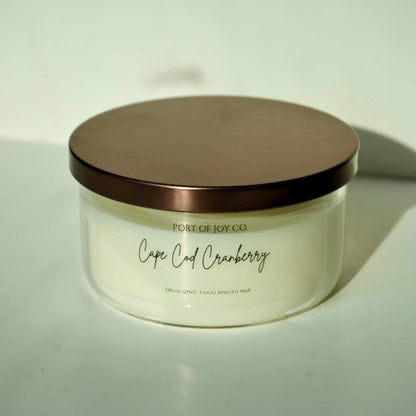 Cape Cod Cranberry 2-Wick Candle - Cranberry & Citrus