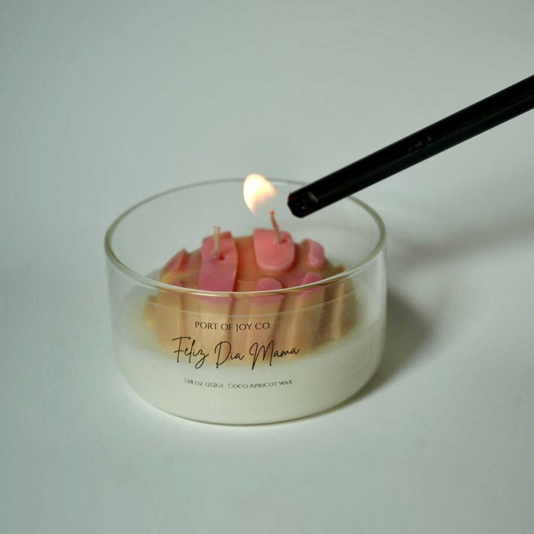 Feliz dia Mama - Pan dulce Concha Scented Candle