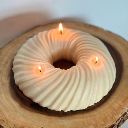 XXL Donut Swirl Soy Wax Candle