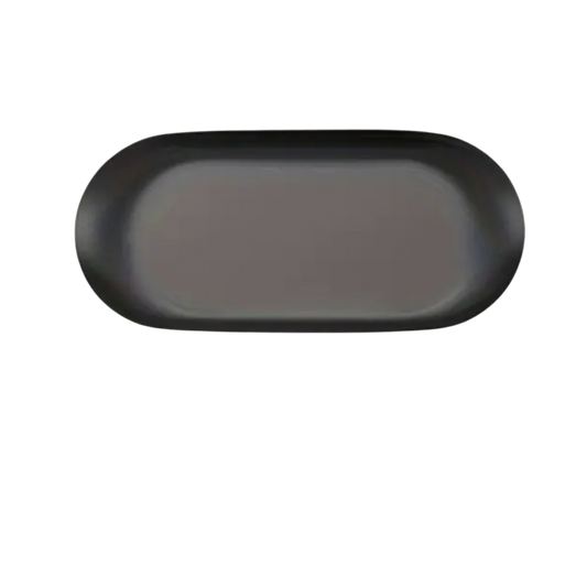black metal tray for candles and catchall
