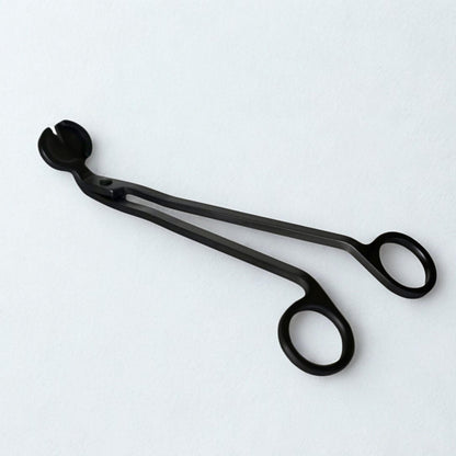 black trimmer with a white background