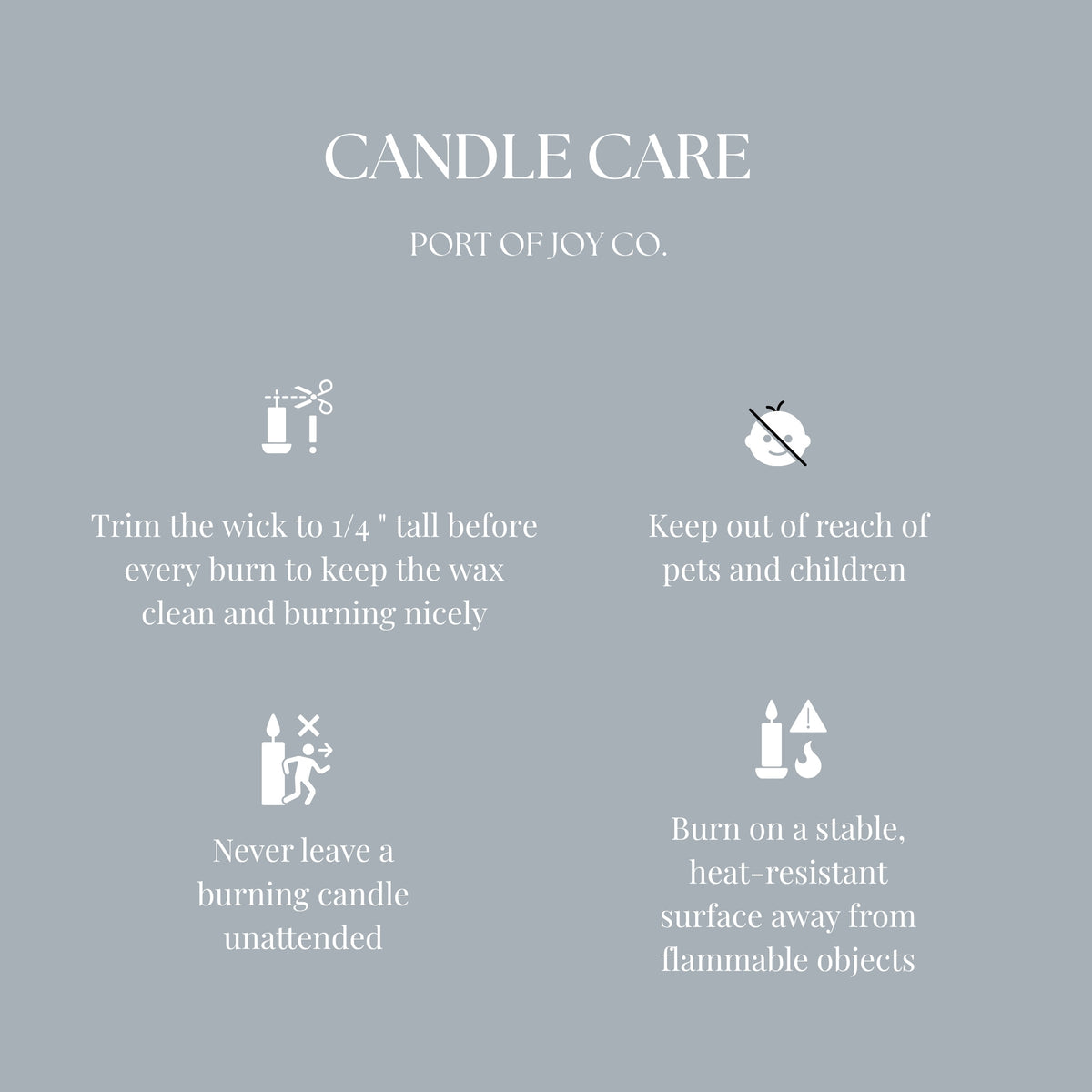 candle care image