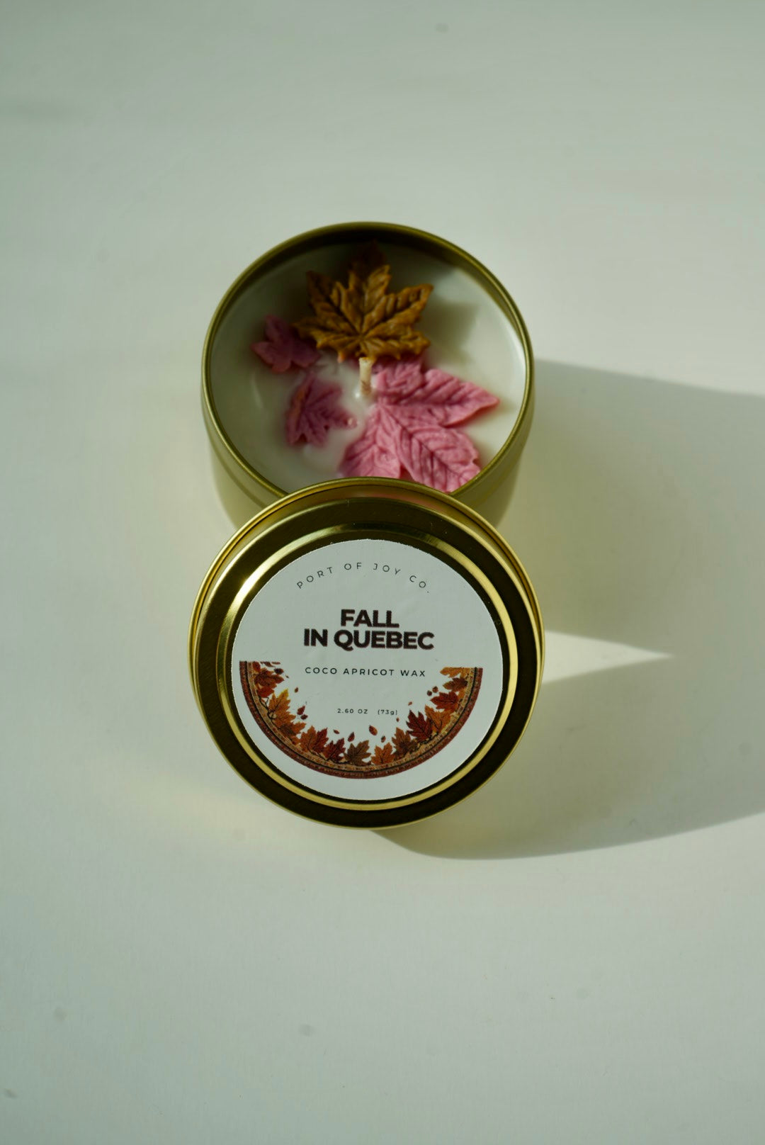 Cashmere Cedar cozy travel candle for fall and winter home fragrance
