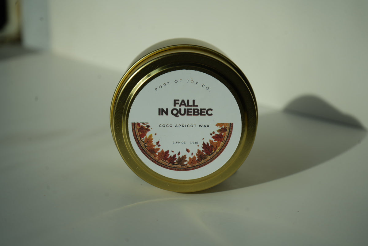Cedarwood vanilla and musk 4 oz travel scented candle