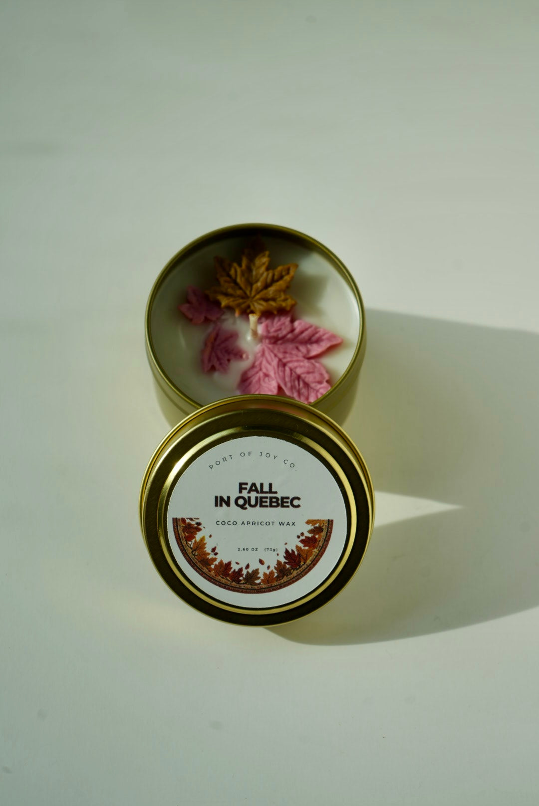 Cashmere Cedar small scented candle for travel and cozy spaces