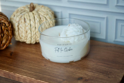 Cashmere Cedar winter candle for cozy seasonal home fragrance