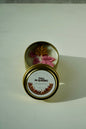 Cashmere Cedar 4 oz travel candle with cedarwood, vanilla and smooth musk