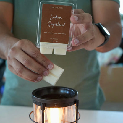Holiday gingerbread wax melts gift for Christmas