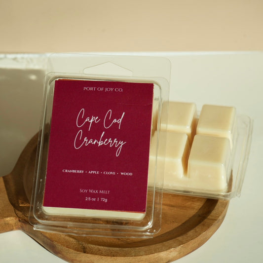 cranberry wax melts for Christmas home fragrance