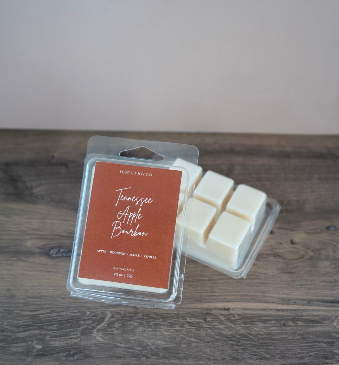 Port of Joy Co. Tennessee Apple Bourbon wax melts 
