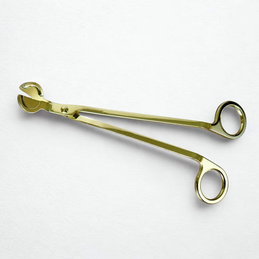 gold modern gold wick trimmer from port of joy