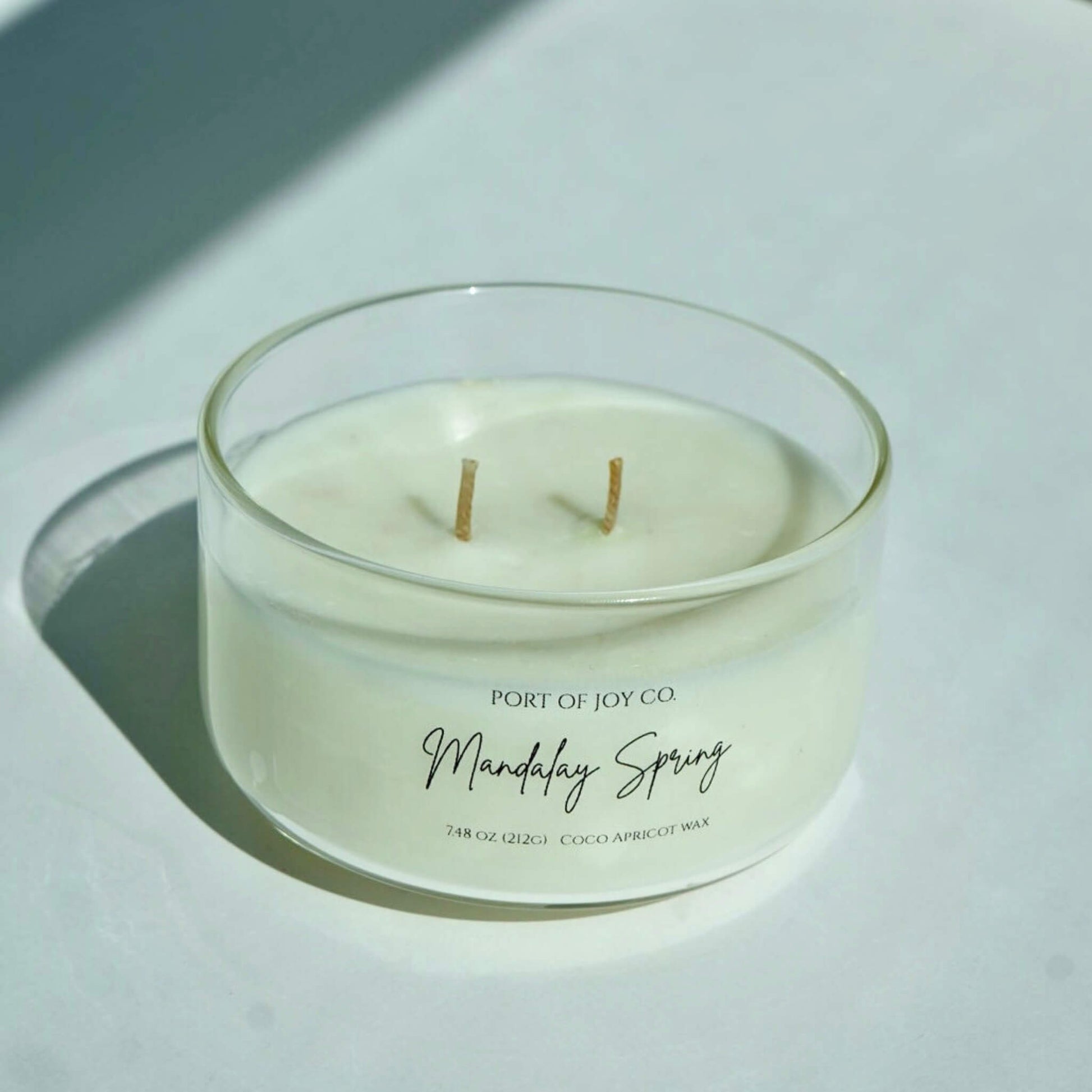 mandalay springs handmade candle from port of joy
