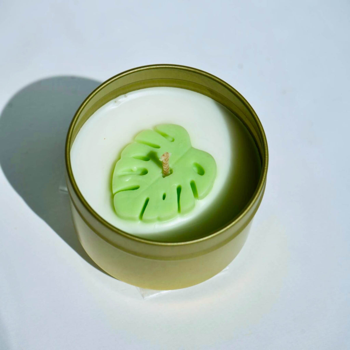 Bali lemongrass candle with natural coconut apricot wax