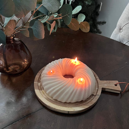 XXL Donut Swirl Soy Wax Candle