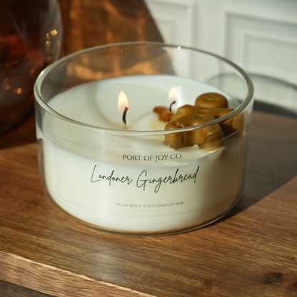 Londoner Gingerbread 2-Wick Candle