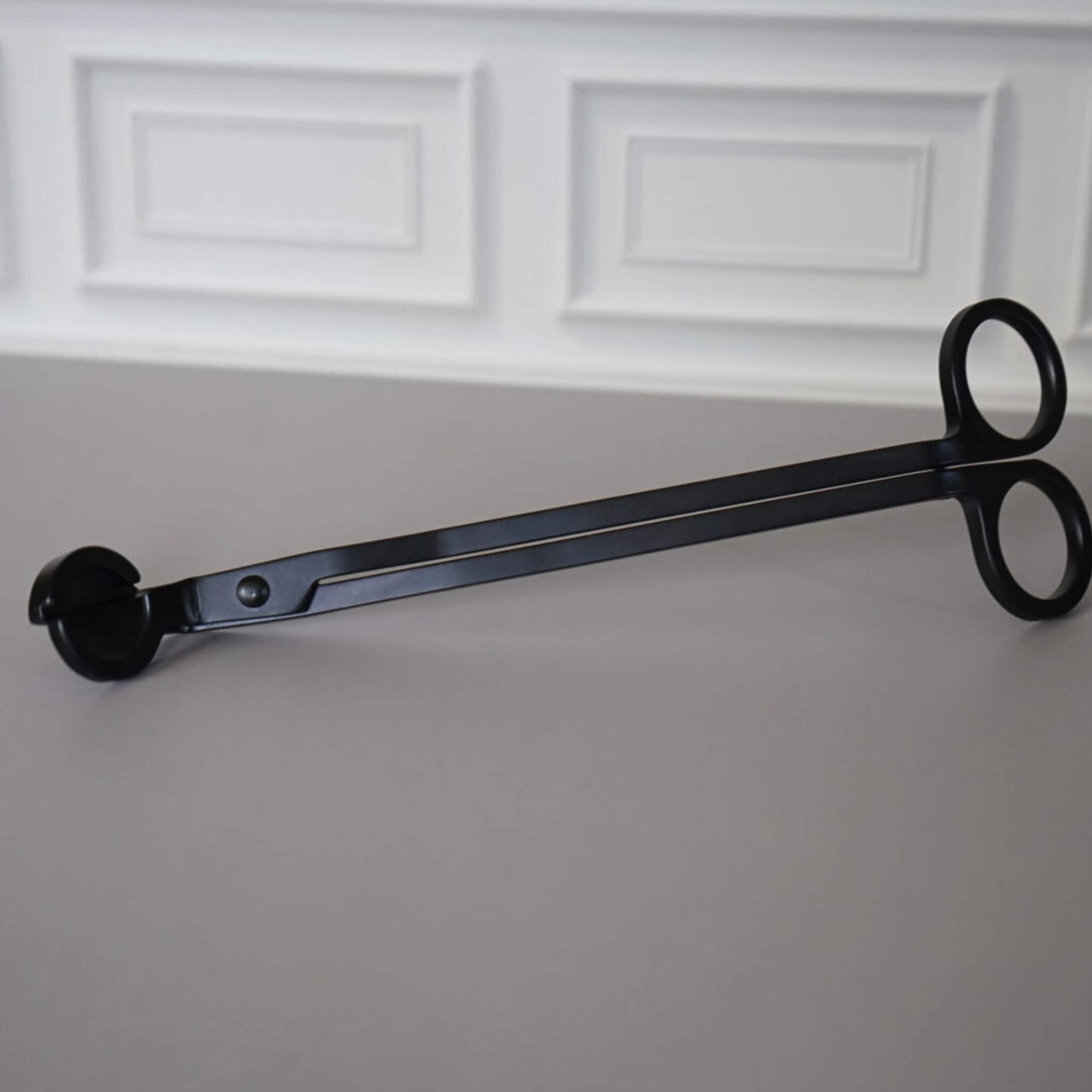 black metal black candle trimmer