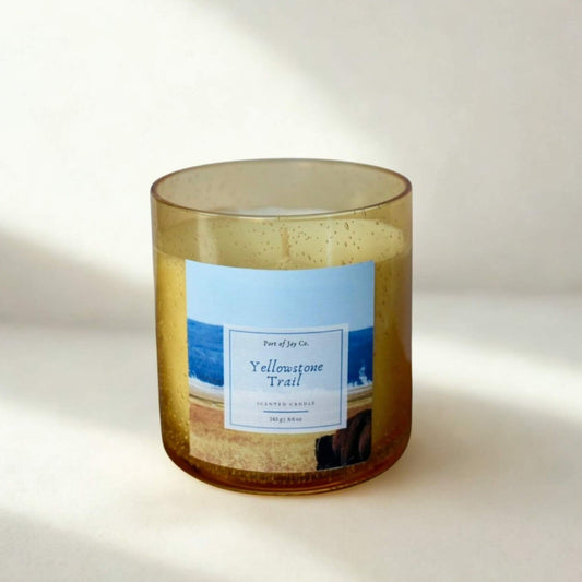 yellowstone national park candle