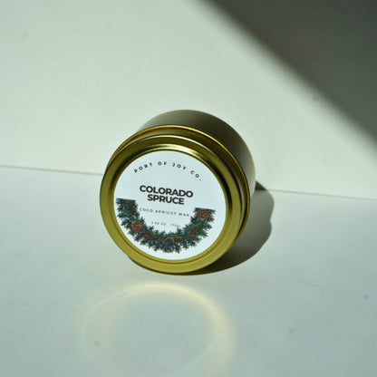 stocking stuffer colorado spruce candle
