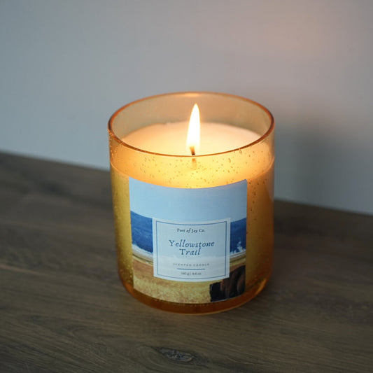 Yellowstone National Park Candle – Nature Lover Gift