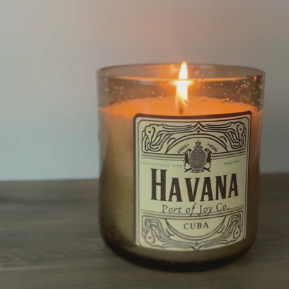 Havana Scented Candle - Tobacco & Sandalwood