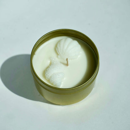 Maldives Bungalow Travel Tin Candle