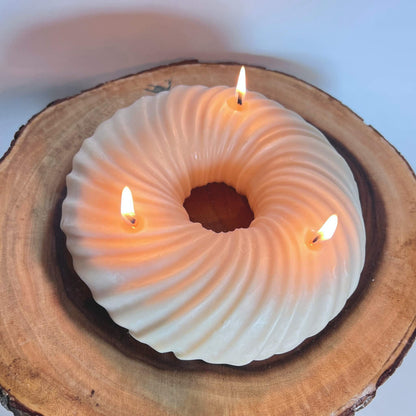 XXL Donut Swirl Soy Wax Candle