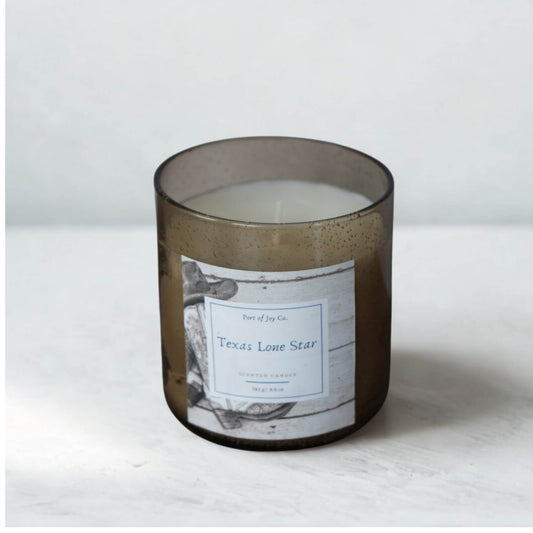Texas Lone Star Candle - Limited edition
