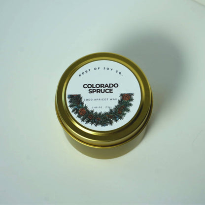 christmas stuffer winter candles