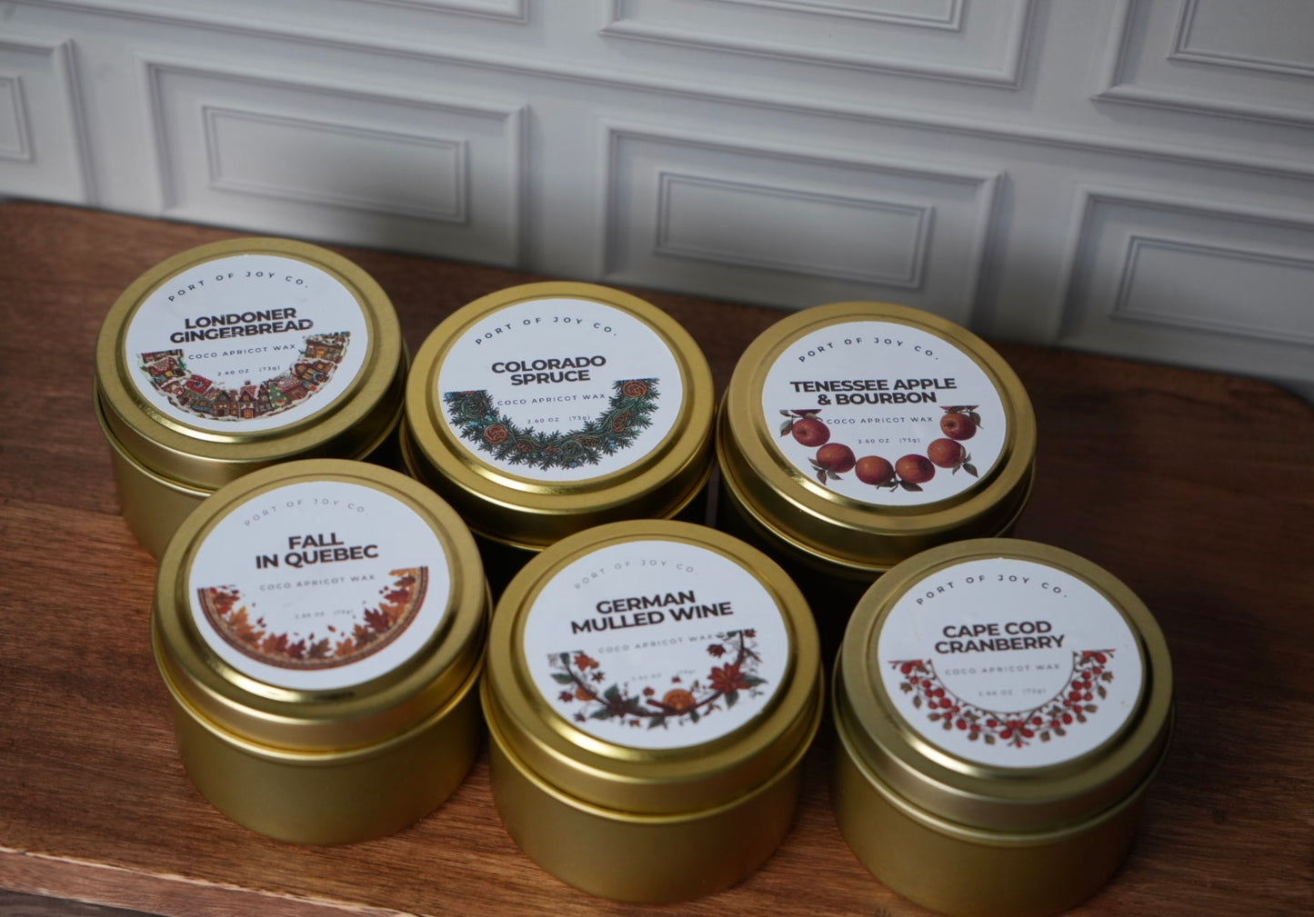 Cape Cod Cranberry Candle | Cranberry & Citrus Travel Tin